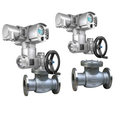 中国 グローブゲートバルブボディ AUMA SA ACアクチュエータ制御ユニットを持つ多回転電気制御バルブアクチュエータ