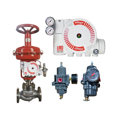 Fisher 67CFR Filter Regulator Flowserve Logix 3410MD-28-D6-M-04-50-0G-00 Digital Valve Controller Positioner