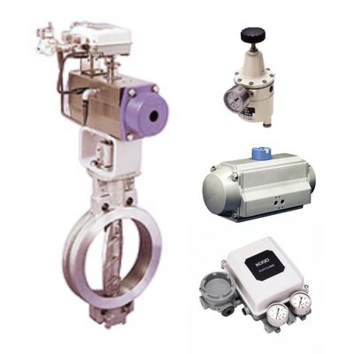 KOSO 600B バターフライバル 鋳造ボディタイプ 6300RA パネウマティックシリンダーアクチュエーター 産業用