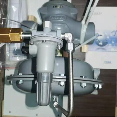 Fisher 1098-EGR パイロット操作の天然ガス圧縮バルブ 高精度産業用