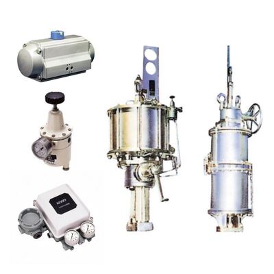 KOSO 6100 6200 6300 リニア空圧シリンダーアクチュエーター 単動・複動 石油化学産業向け