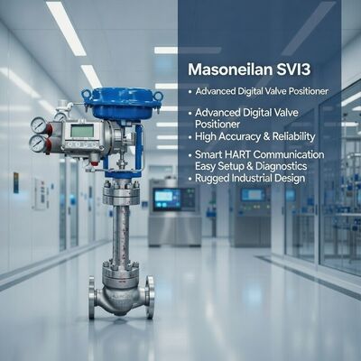 EAC認証付き新品Masoneilan SVI3デジタルバルブポジショナーステンレス鋼