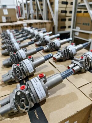 Fisher 377 リレーとフィッシャー DVC6200 DVC6200 SIS 石油ガス化学工場のための産業用気圧制御部品