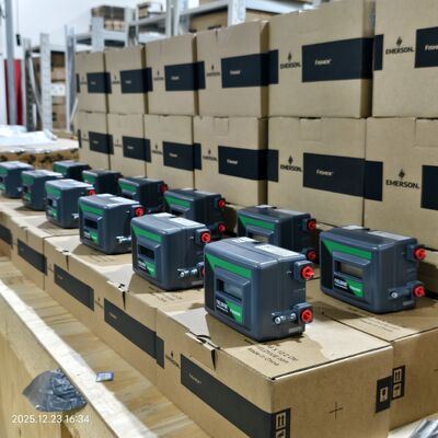 Emerson Fisher DVC2000 バルブポジショナ：HART プロトコルおよび 4-20mA 信号をサポート。シングルアクティング構成。NORGREN HERION 6316 シリーズ電磁弁と互換性あり。即納可能。