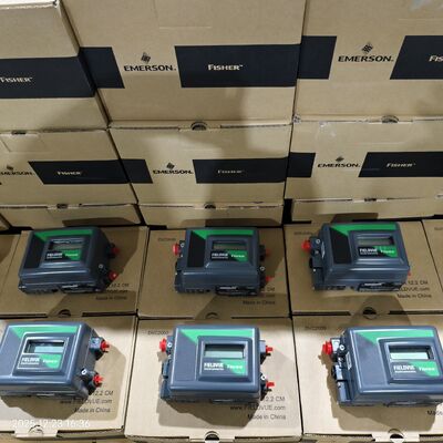 Emerson Fisher DVC2000 バルブポジショナ：HART プロトコルおよび 4-20mA 信号をサポート。シングルアクティング構成。NORGREN HERION 6316 シリーズ電磁弁と互換性あり。即納可能。