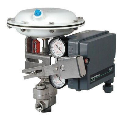 フィッシャー 3660/3661 圧圧制御バルブ用の67CFRフィルター調節器のバルブ位置付け器 電気圧圧位置付け器,4-20mA,ステンレス鋼 温度範囲マイナス40°Cから85°C