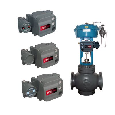 Wuzhong ABM Pressure Balanced Cage Control Valve with Emerson Fisher DVC6200 Digital Valve Positioner