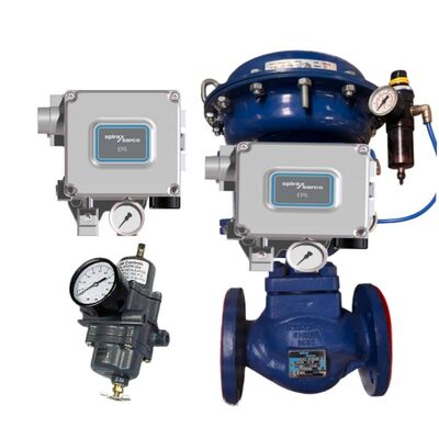 フィルター圧力調節器 Spirax Sarco EP6 電気気圧弁位置器 弁制御器 価格