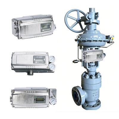 KOSO 511GH 520D スリーブガイド付きアングルバルブ Rotork YTC ポジショナ キャビテーション防止流体制御