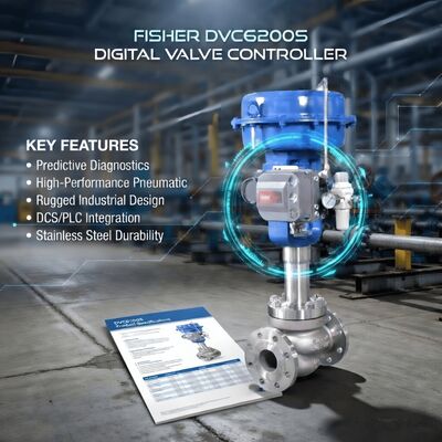 ストック F-isher DVC6200 FIELDVUE デジタル ハート バルブ ポジショナー 4-20mA 電気 肺動力制御器 肺動力動力器