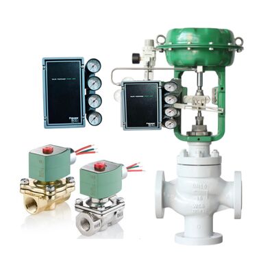 Emerson Fisher 3600 Series 3610J Electro Pneumatic Valve Positioner with ASCO Solenoid Valves