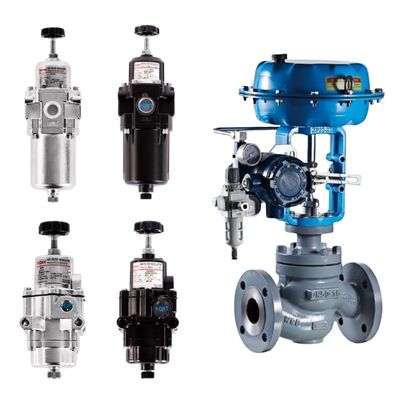 Rotork YT220 YT225 Filter Regulator for Oil Gas Water Treatment Chemical Power Pharmaceutical