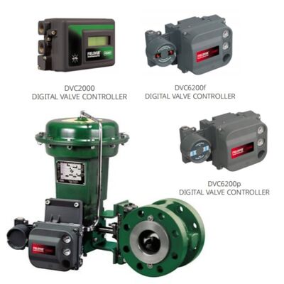 Fi Sher 1052 ロータリーアクチュエータ DVC2000 DVC6200 ポジショナ付き (石油・ガス・化学・電力)