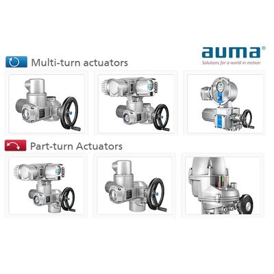 AUMA SA SAR SQ SQRシリーズ電動アクチュエータ付き電動制御バタフライボールグローブバルブメーカー