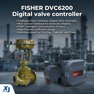 New ASCO 2 Way Industrial Solenoid Valve F-isher FIELDVUE DVC6200 Digital Valve Positioner Control Smart Valve Positioner HART