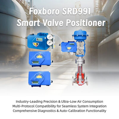 新しいOEM パネウマティック 本質的に安全 エキシアディスプレイ Foxboro SRD991 インテリジェント バルブ コントロール バルブ ポジショナー