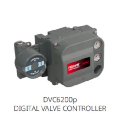 Fi sher FIELDVUE DVC6200 デジタル バルブ ポジショナ 複動式フィードバック付き 産業用オートメーション