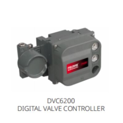 Fi sher FIELDVUE DVC6200 デジタル バルブ ポジショナ 複動式フィードバック付き 産業用オートメーション