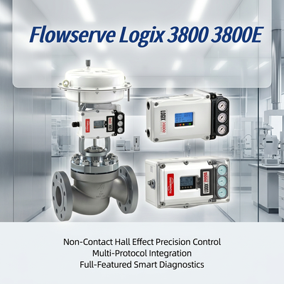 High Precision Flowserve Logix 3800 3800E Digital Valve Positioner Reliable Control Valve Parts in Stock