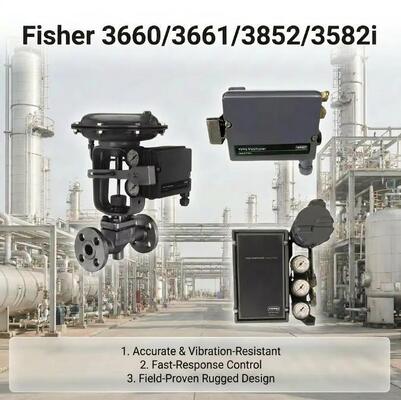 原産 株式中の F-isher 3660/3661/3852/3582i ボールガスのOEM 電動気圧弁位置装置