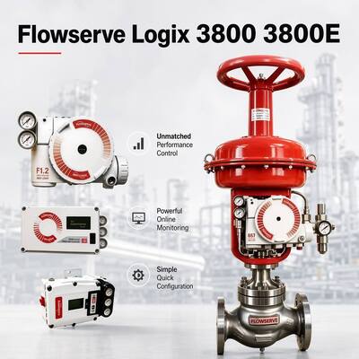フローサーブ ロジックス 3800 3800E デジタル バルブ ポジショナー 信頼性の高い制御 バルブ 部品 在庫