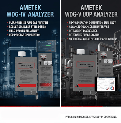 Ametek WDG-IV UOP 分析装置 ジルコニア酸素測定プロセスガス分析装置 工業用プロセス分析装置