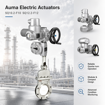 高性能産業用Auma電動アクチュエータ SQ10.2-F10 SQ12.2-F12 ユニバーサル交換