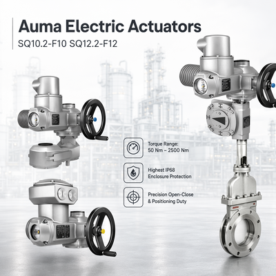 全新 Auma 電動アクチュエータ SQ10.2-F10 SQ12.2-F12 ユニバーサル交換