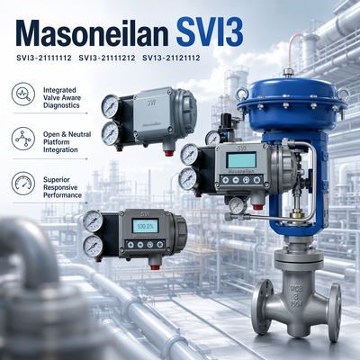 新しいメソニラン SVI3 デジタルバルブポジショナー SVI3-21111112 SV13-21111212 SV13-21121112 ストックサプライヤー 配送価格