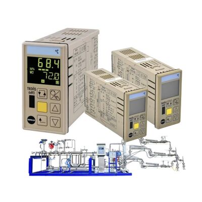 SAMSON TROVIS 6493 電子プロセスコントローラ デジタルPIDパネルマウント コンパクトコントローラ