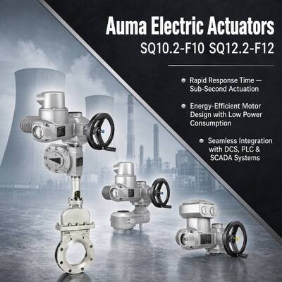 高性能産業用Auma電動アクチュエータ SQ10.2-F10 SQ12.2-F12 ユニバーサル交換