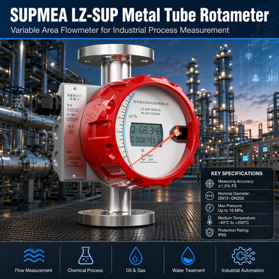 変容面積流量計 Supmea LZ-SUP メカニカル流量指標 液体ガス蒸気金属管回転計