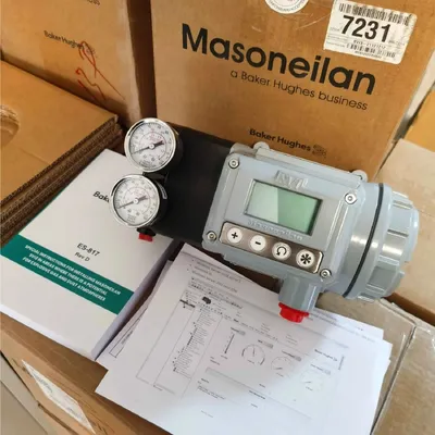 Masoneilan SVI3-21121212 Advanced Diagnostics IP66 Single Acting LCD Display 4-20 mA HART 7 Valve Positioner