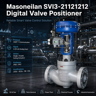 マソネイラン SVI3-21121212 デジタル HART 電空スマートバルブポジショナ