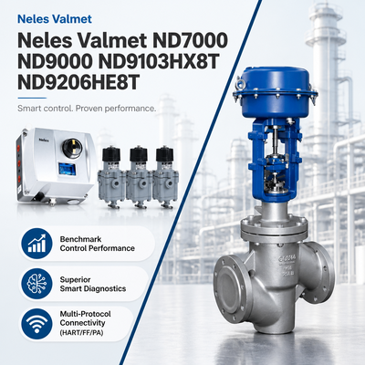 石油・ガス産業向け Neles Valmet ND7000 ND9000 ND9103HX8T ND9206HE8T スマート空気圧デジタルバルブポジショナコントローラ