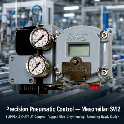 Masoneilan SVI3 純正スマート バルブ ポジショナー OEM 交換部品空気圧デジタル制御装置