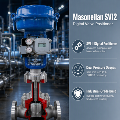 Masoneilan SVI3 純正スマート バルブ ポジショナー OEM 交換部品空気圧デジタル制御装置