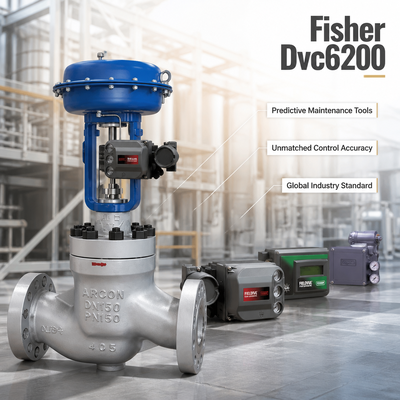 F-isher DVC6200 スマート バルブ ポジショナー オイル ガス 化学 発電所 制御 バルブ 完全 プロセス 診断