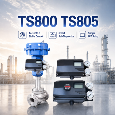 熱売り Tissin TS800 TS805シリーズ スマートバランプポジショナー HART デジタル制御バランプポジショナー