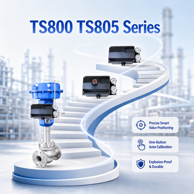 TS800 TS805 Series Smart Valve Positioner Globe Valve