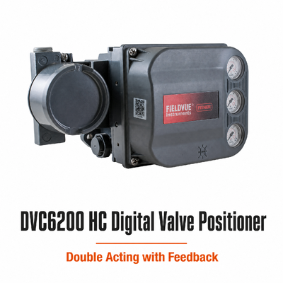 DVC6200 HC デジタルバルブコントローラー フィードバック付きのダブルアクションバルブポジショナー