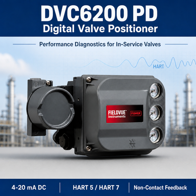 パフォーマンス診断付きストックDVC6200 PDデジタルスマートバルブポジショナ