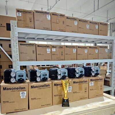 Masoneilan SVI II Smart Digital Valve Positioner HART 4-20mA Auto Tune for Pneumatic Actuators