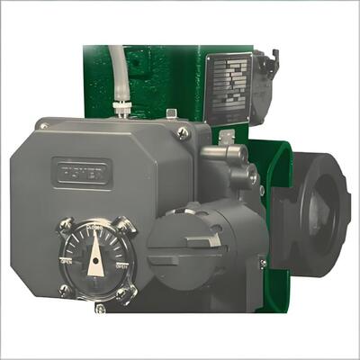 空圧バルブポジショナ用 NEMA 4X IP66 エンクロージャ付きプリセット 4-20 mA DC バルブポジショナパッケージ、流量制御