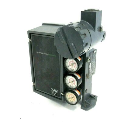 空圧バルブ制御用 NEMA 4X IP66 エンクロージャ付き、組み立て済み 4-20 mA DC バルブポジショナパッケージ