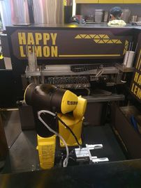 KR 6のR900 6ロボット コーヒー機械、安定した性能のロボット腕のコーヒー メーカー