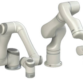 共同のBrazo 7の軸線のロボット腕、産業機械学習のロボティック腕