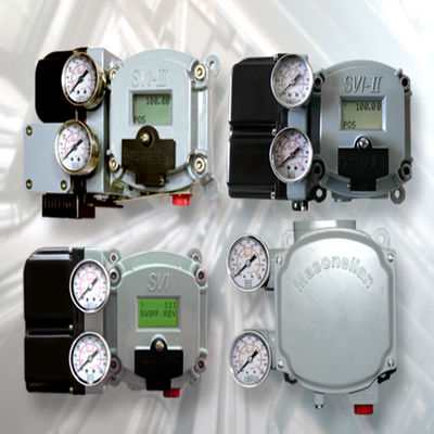 マソネイラン制御バルブ SVI1000シリーズバルブポジショナー SVI1000G/IM/SWポジショナー + フェアチャイルド M25 リレーとASCO電磁パルスバルブ NFG353D132 24VDC