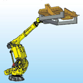 6軸線700のペイロードのFanucのスポット溶接のロボット± 0.1mmの反復性はタイプを連結しました