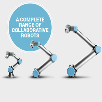 6つの回転接合箇所共同のロボット腕11のLbsのIP54の